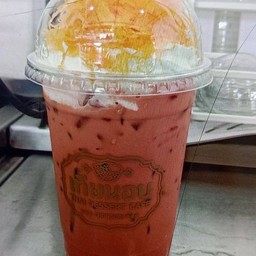 ชาไทยฝอยทองปั่น