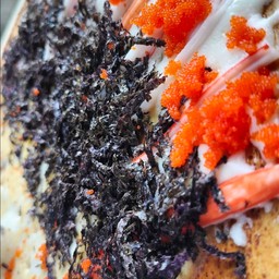 เครปไข่ ชีส ปูอัด สาหร่าย ไข่กุ้ง