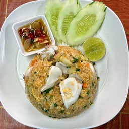 ข้าวผัดหมึก S