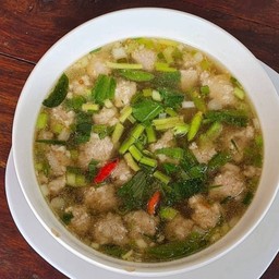 ต้มแซบพริกขี้หนูหมูสับ (พรแหนมเนือง)