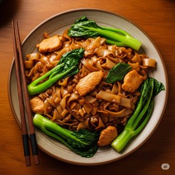 ผัดซีอิ้วไก่