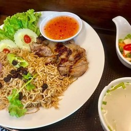 ข้าวบัสมาตีไก่ย่าง