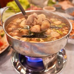 ต้มแซ่บหมูสับ