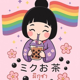 เมนูชานมไต้หวัน บุกขาว 3 แก้ว