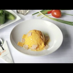 ข้าวไข่ข้นแฮมชีส