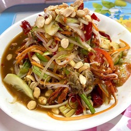 ตำซั่วปูปลาร้า