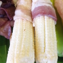 ข้าวโพดอ่อนพันสามชั้น