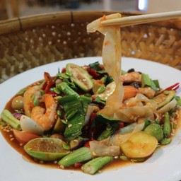 ตำหลวงพระบางกุ้งสุก