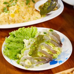 กุ้งแช่น้ำปลา