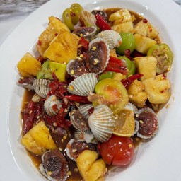 ตำสัปปะรดหอยแครง นัวมากกก