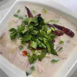 ต้มข่าปลากะพง