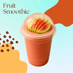 ฝรั่งไส้แดงชมพูปั่นสด (แก้ว 22 oz)