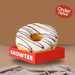 ไวท์ช็อกริง White Chocolate Donuts