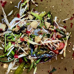 ตำป่า+กุ้งสด