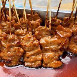 หมูปิ้งกะทิสด (สูตรโบราณ)