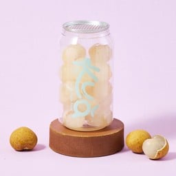 A3 ลำไยสดคว้านเม็ด เนื้อล้วน150g(กระป๋อง)