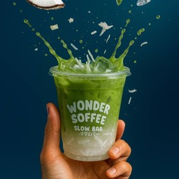 มัทฉะ น้ำมะพร้าวแท้