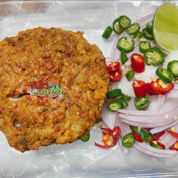 หมูสับปลาเค็ม [เป็นกับ]