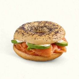 Salmon & Avocado Bagel