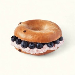 Raspberry Cream Cheese Bagel