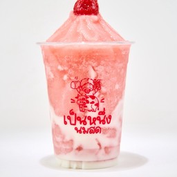 สตอเบอรี่โยเกิร์ตสมูทตี้