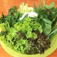 ผักรวมชุดเมี่ยง