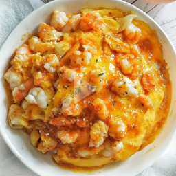 ข้าวไข่ข้นกุ้ง