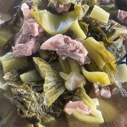 ต้มจืดผักกาดดอง