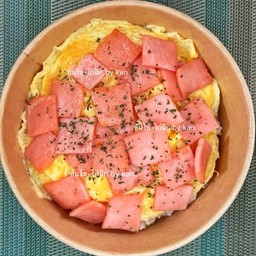 ข้าวไข่ข้นแฮม