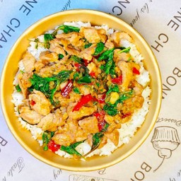 กะเพราหมู