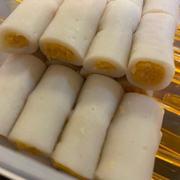 ปลาม้วนไข่เค็ม