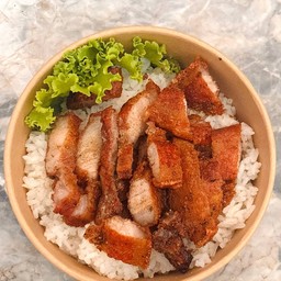 ข้าวหมูทอด Signature