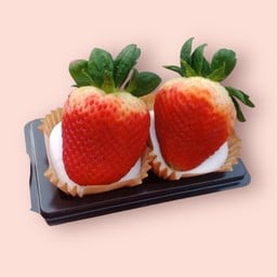 ไดฟุกุ2ลูก ไซส์ใหญ่ โชว์สตรอว์ (ปั้นสดใหม่10นาที)