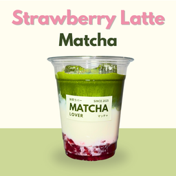 Strawberry Latte Matcha