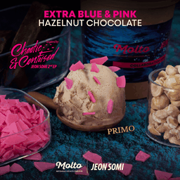 EXTRA บลูแอนด์พิงค์ ฮาเซลนัทช็อกโกแลต (4oz)