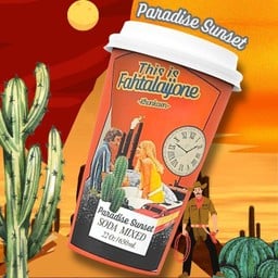 โซดาเสาวรส(Paradise Sunset)