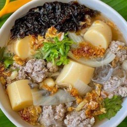 ต้มจืดหมูสับวุ่นเส้น