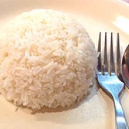 ข้าวเปล่า ข้าวหอมมะลิ 100%