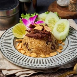 ข้าวผัดมันเนื้อวากิว