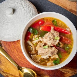 ต้มแซ่บกระดูกหมูรวม