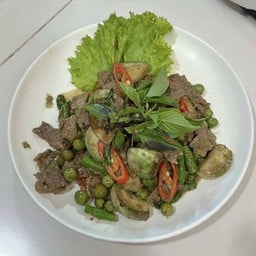 เขียวหวานเนื้อผัดแห้ง