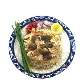 ข้าวผัดปลาสลิด