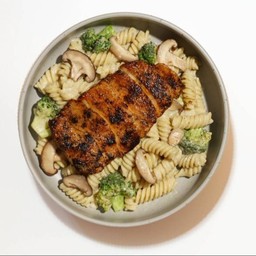 Cajun Chicken and Mushroom Pasta