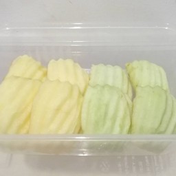 (C)แอปเปิ้ลแดง&แอปเปิ้ลเขียวปอกเปลือก(200g)