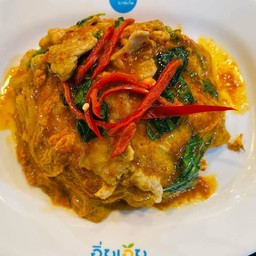 ข้าวไข่ข้นห่อหมกหมูสามชั้น