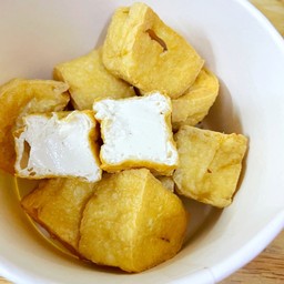 วาเต้าหู้ทอดอย่างเดียว ไม่มีน้ำจิ้ม