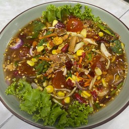 ยำสามไข่