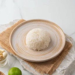 ข้าวเปล่า ( จาน )