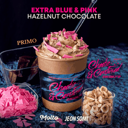 EXTRA บลูแอนด์พิงค์ ฮาเซลนัทช็อกโกแลต (16oz)