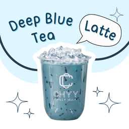Deep Blue Tea Latte